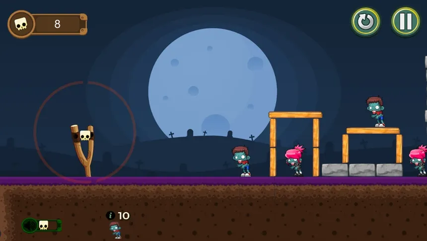 Скриншот 3 к игре Angry Zombies
