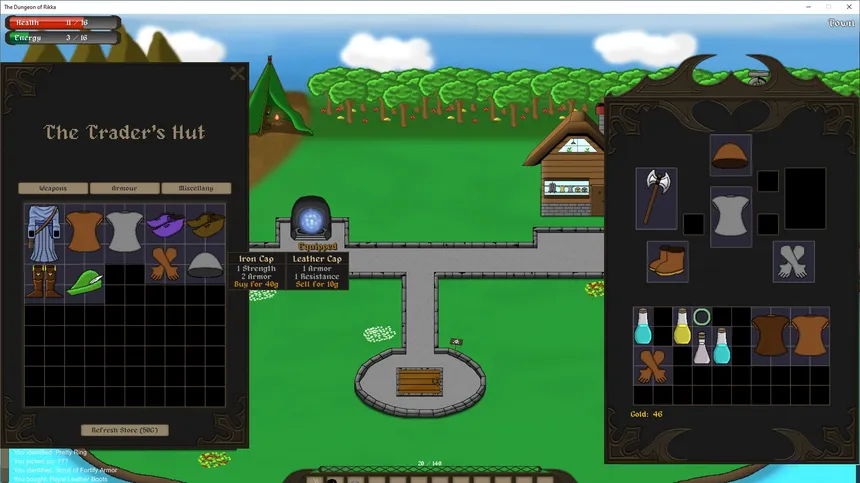 Скриншот 2 к игре Dungeon of Rikka