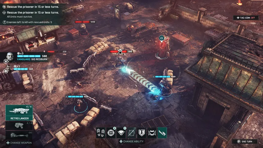 Скриншот 4 к игре Gears Tactics