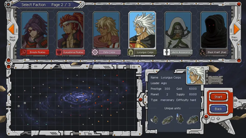 Скриншот 1 к игре Chaos Galaxy