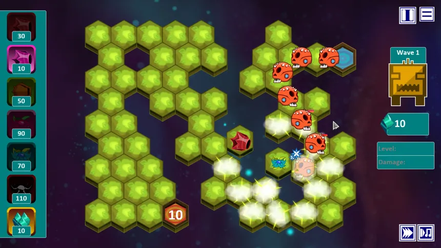 Скриншот 2 к игре Myriad Tower Defense