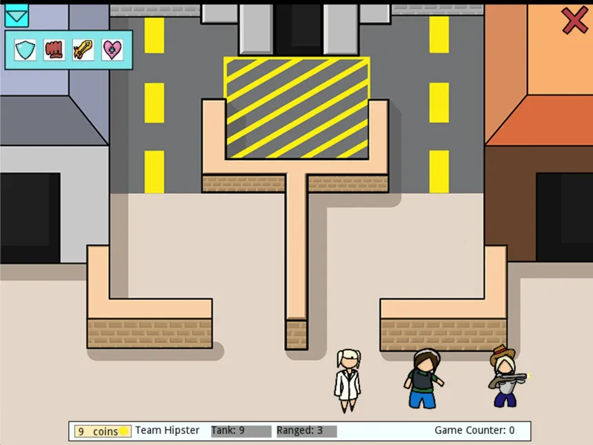 Скриншот 2 к игре Cowboys vs Hipsters