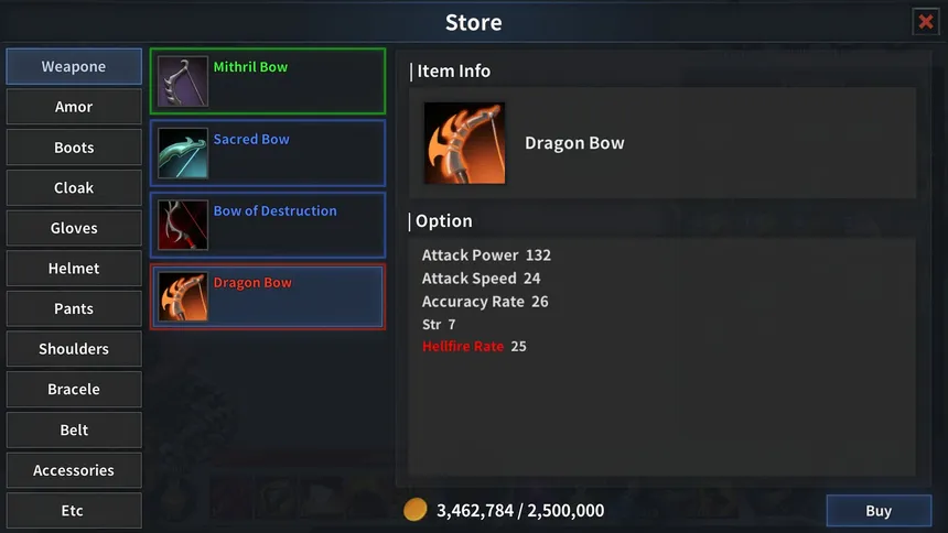Скриншот 1 к игре Dragon Stone - Legendary Archer