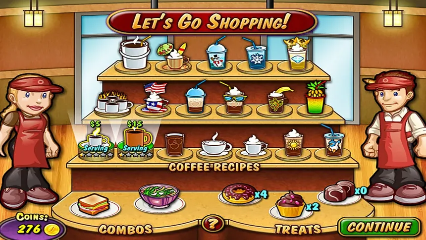 Скриншот 2 к игре Coffee Rush