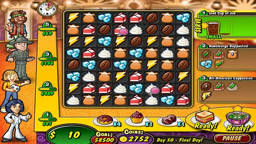Скриншот 3 к игре Coffee Rush