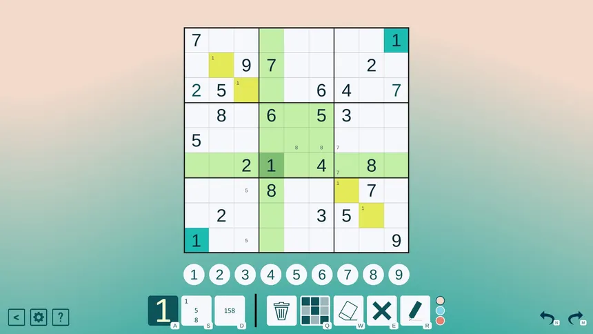 Скриншот 3 к игре Classic Sudoku