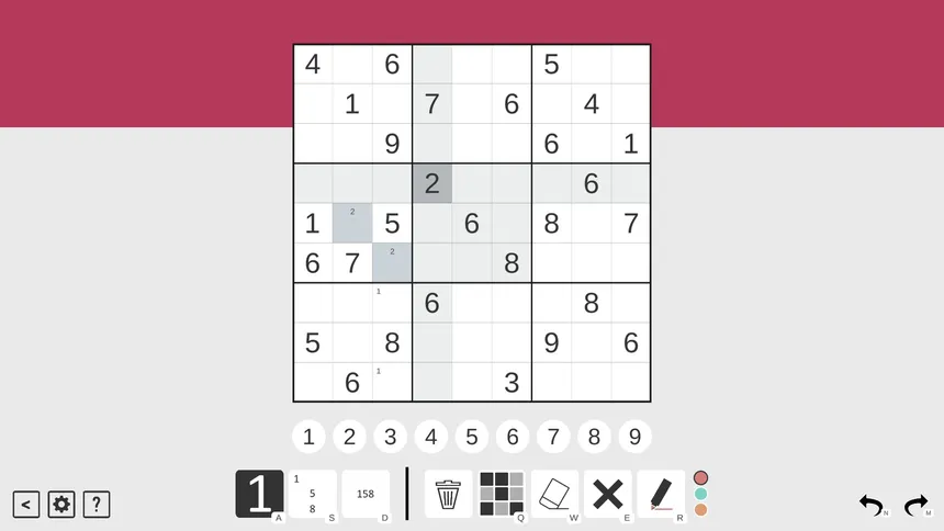 Скриншот 5 к игре Classic Sudoku