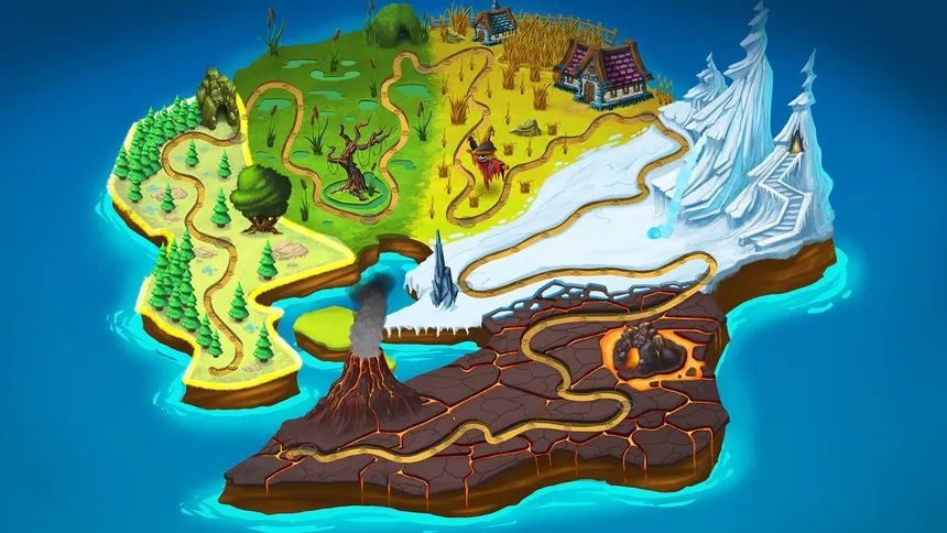 Скриншот 2 к игре Classic Snake Adventures