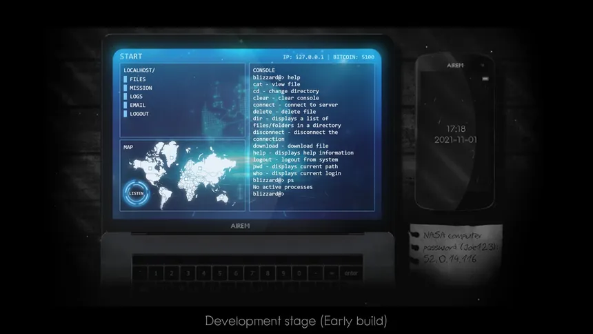 Скриншот 5 к игре Airhack: Hacking
