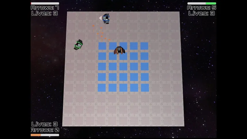 Скриншот 1 к игре Super Space Shooter Arena
