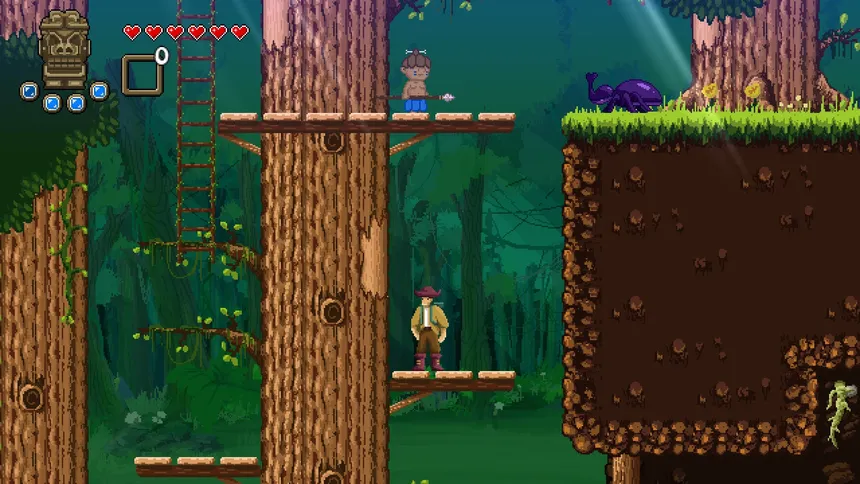 Скриншот 1 к игре Nick Reckless in The Curse of the Lost Cause