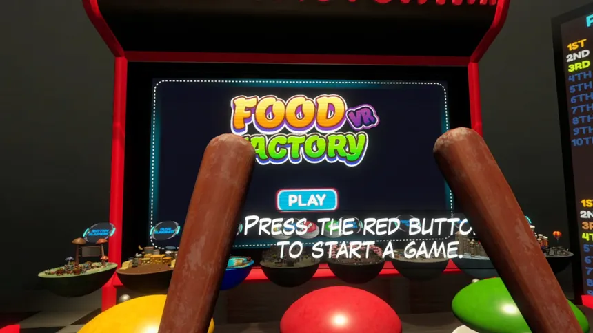Скриншот 1 к игре FOOD FACTORY VR