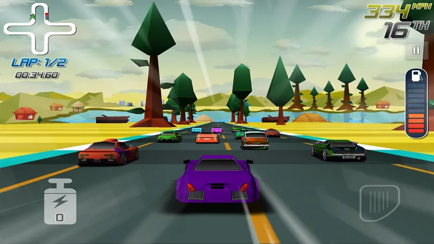 Скриншот 2 к игре Race Race Racer