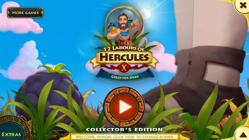 Скриншот 1 к игре 12 Labours of Hercules X: Greed for Speed