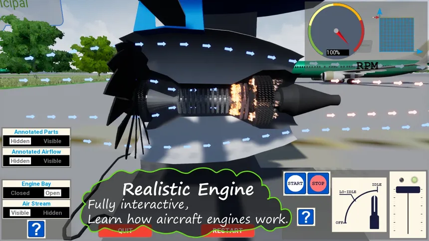 Скриншот 2 к игре MCAS Simulation