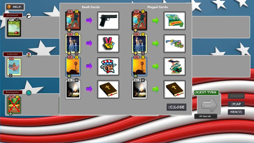 Скриншот 1 к игре The Dis-United States Of America