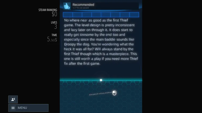 Скриншот 1 к игре Drawkanoid: Review Breaker
