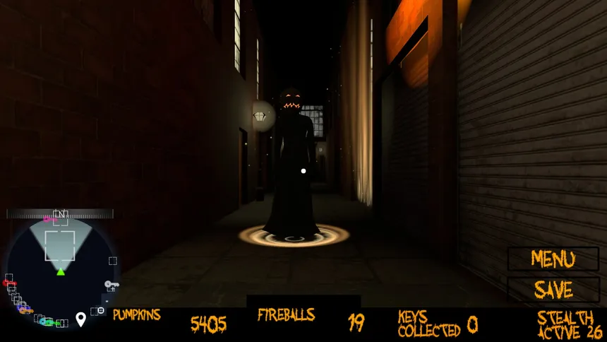 Скриншот 4 к игре Jack-O-Lantern Covers of Darkness