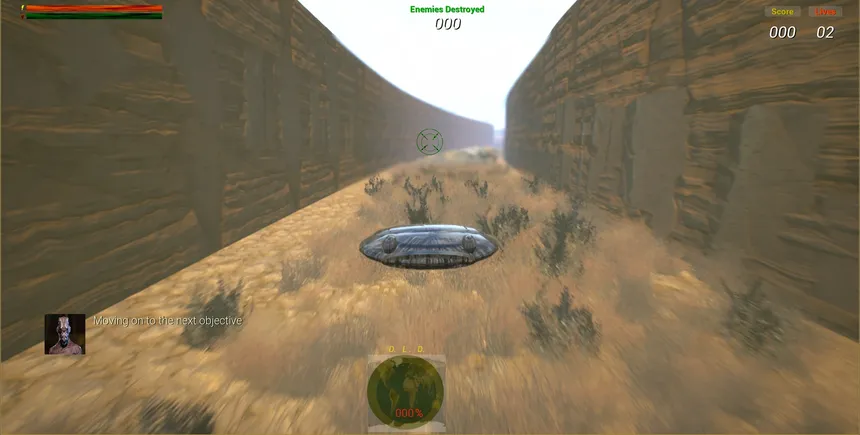 Скриншот 5 к игре Alien Invasion 3D part 2