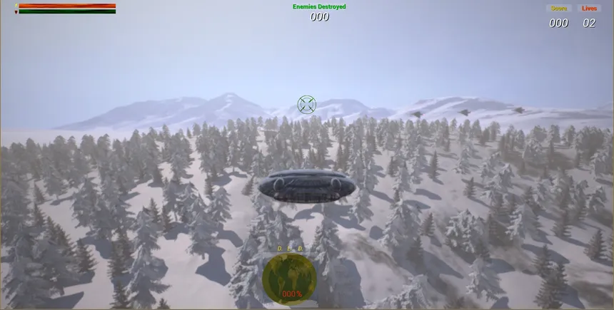 Скриншот 6 к игре Alien Invasion 3D part 2