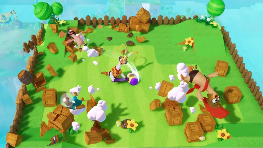 Скриншот 1 к игре Screaming Chicken: Ultimate Showdown
