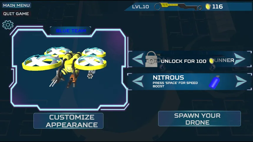 Скриншот 1 к игре Drone Combat