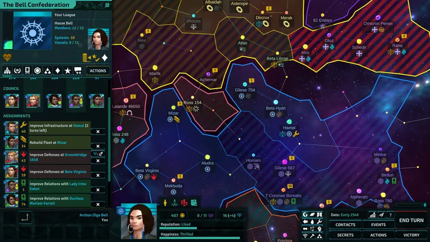 Скриншот 1 к игре Star Dynasties