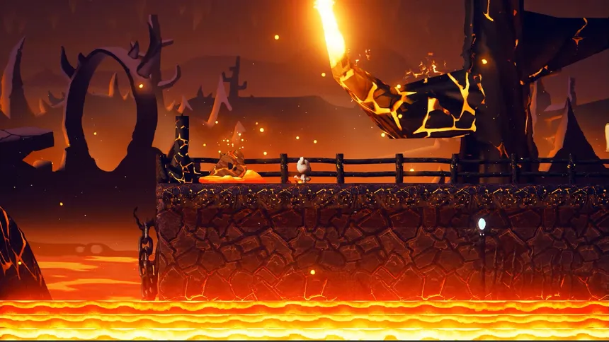 Скриншот 4 к игре Neko Ghost, Jump!