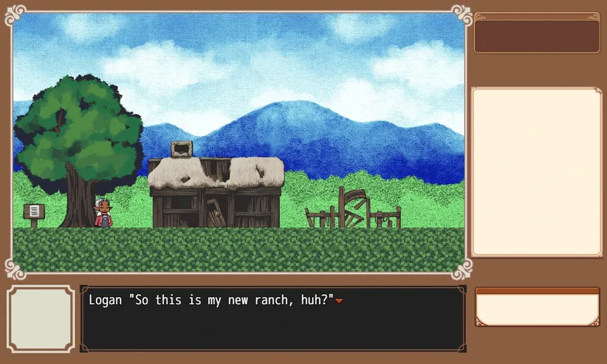 Скриншот 1 к игре Hippoboar Rancher ~かばいの牧場物語~
