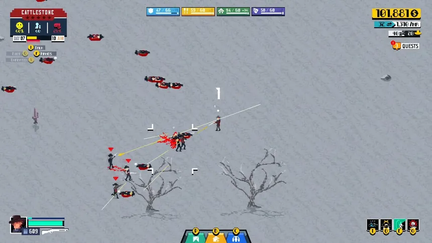 Скриншот 5 к игре Gunman And The Witch
