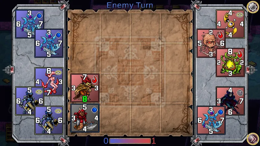 Скриншот 1 к игре Trial of the Gods: Siralim CCG