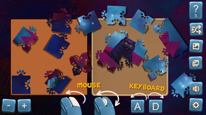 Скриншот 1 к игре Pussy Puzzle