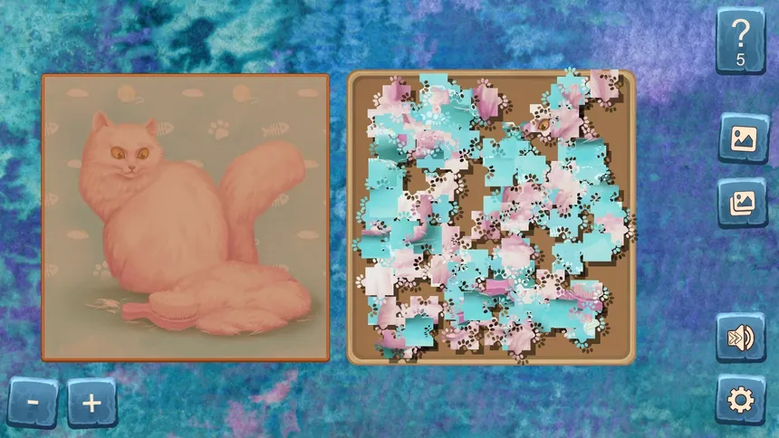 Скриншот 2 к игре Pussy Puzzle