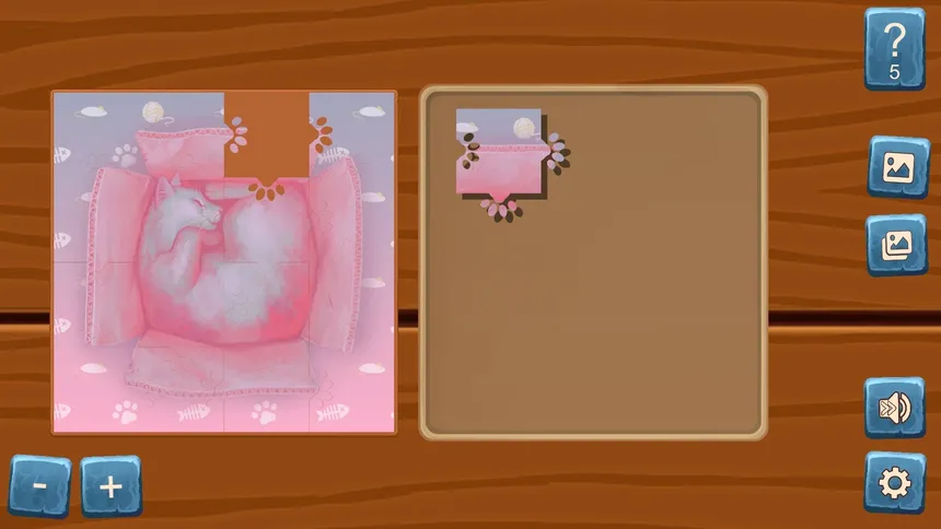 Скриншот 6 к игре Pussy Puzzle