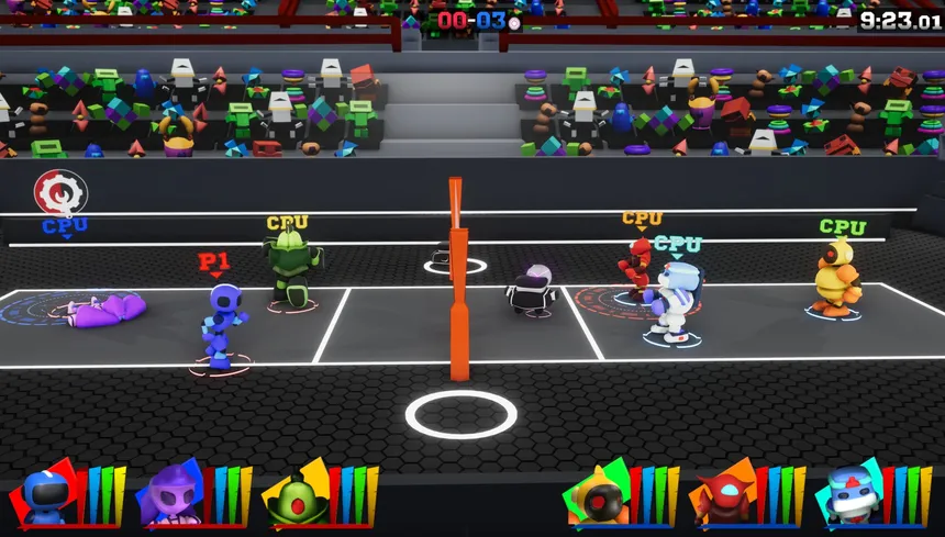 Скриншот 3 к игре VolleyBrawl