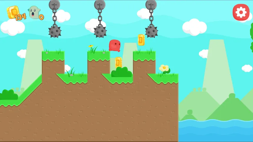 Скриншот 3 к игре Biba`s Adventures — Hardcore Platformer