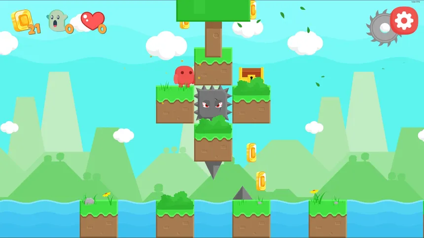 Скриншот 5 к игре Biba`s Adventures — Hardcore Platformer