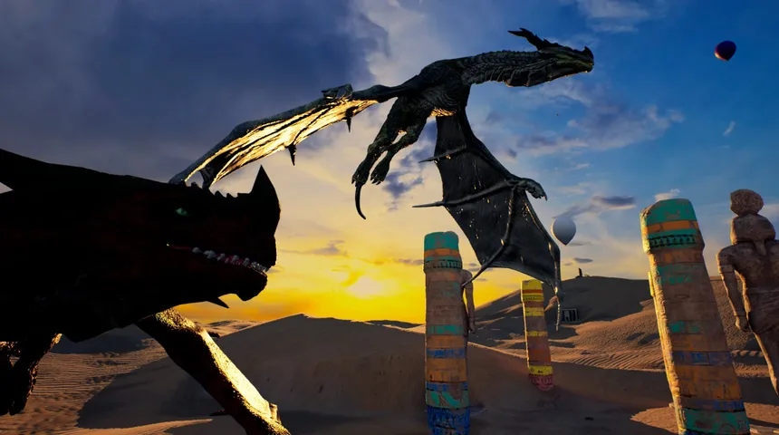 Скриншот 2 к игре DragonRideVR