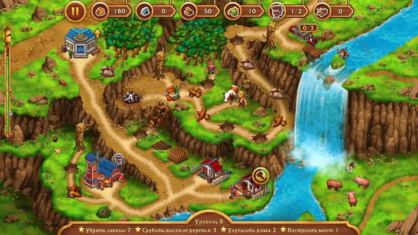 Скриншот 3 к игре Golden Rails: Tales of the Wild West