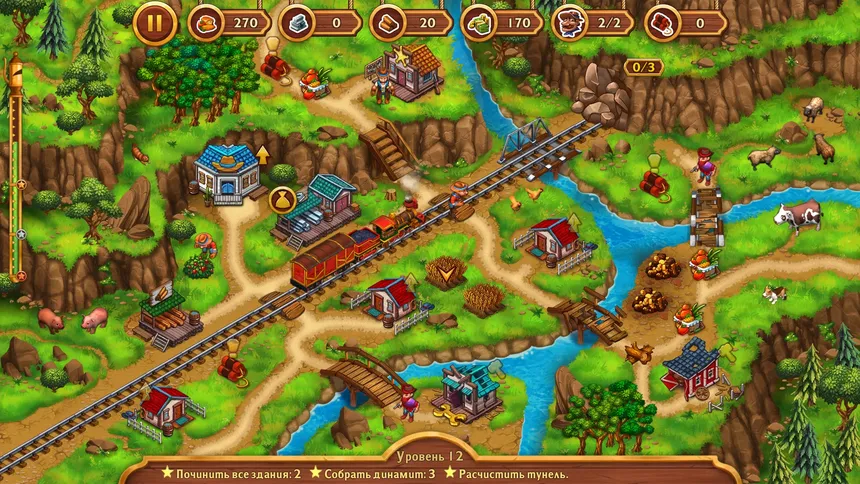 Скриншот 6 к игре Golden Rails: Tales of the Wild West