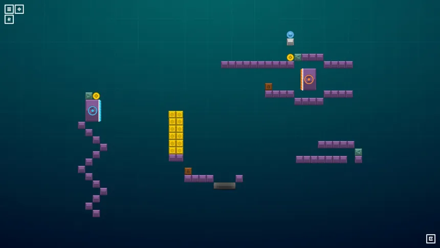 Скриншот 1 к игре Shoot, push, portals
