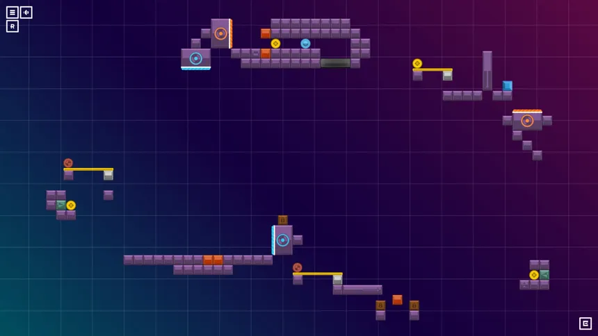 Скриншот 3 к игре Shoot, push, portals