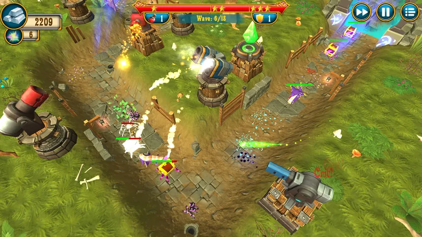 Скриншот 1 к игре Fantasy Realm TD
