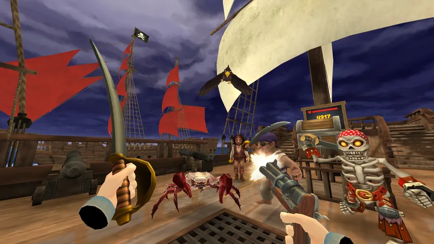 Скриншот 1 к игре Pirates on Deck VR