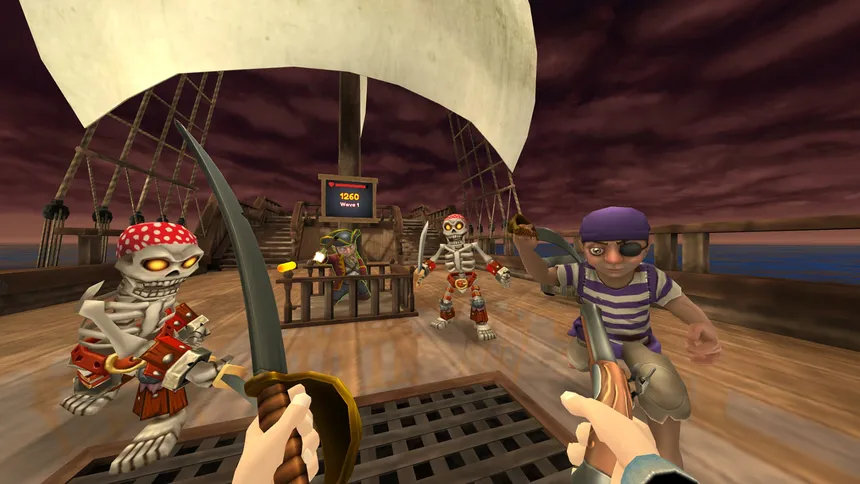 Скриншот 2 к игре Pirates on Deck VR