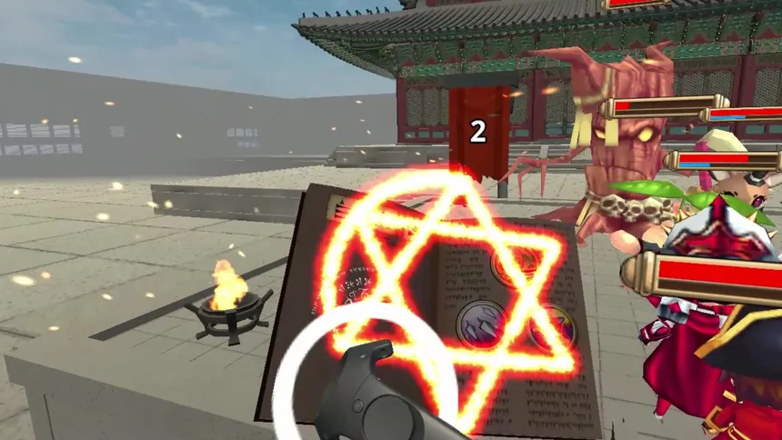 Скриншот 2 к игре Summoner VR