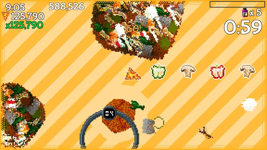 Скриншот 1 к игре Pizza Time Explosion
