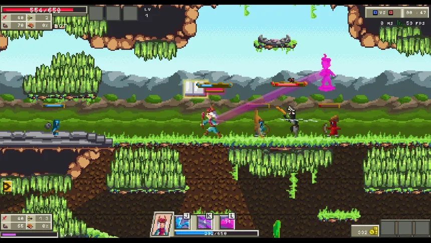 Скриншот 2 к игре League of Pixels - 2D MOBA