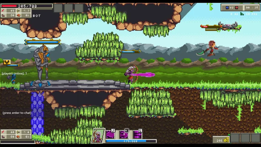Скриншот 3 к игре League of Pixels - 2D MOBA