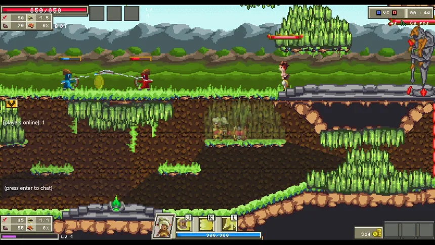 Скриншот 5 к игре League of Pixels - 2D MOBA